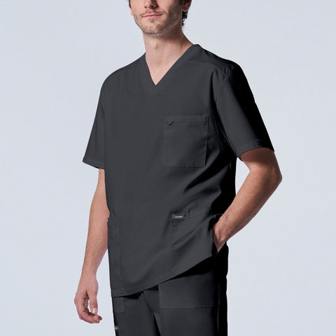Landau Men's 4-pocket V-neck Top