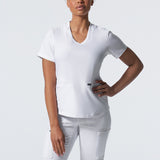 UUSLT100 Landau Rib Knit V-Neck