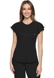 Knit Lettuce-Edged Top UUSMC706