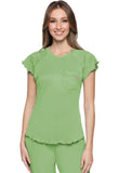 Knit Lettuce-Edged Top UUSMC706