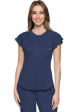 Knit Lettuce-Edged Top UUSMC706