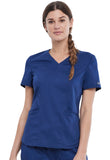 V-Neck top - Navy UUSWW612p