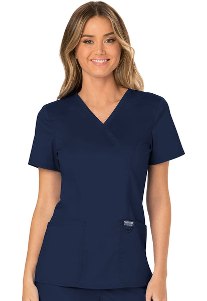 UUSWW610 Mock Wrap Top